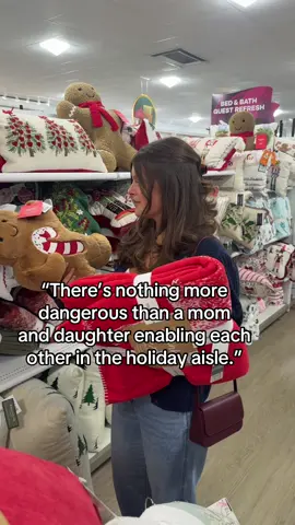 Yes you should buy all of that! 🎅🏼 🎄 #relatable #momlife #motherdaughter #momsbelike @alyssariley_  @HomeGoods 