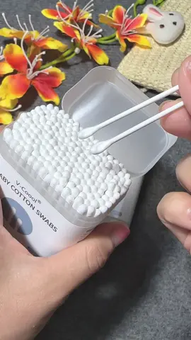 Tăm bông kháng khuẩn đầu dẹt an toàn tiện lợi VCOOOL #tambong #tambongkhangkhuan #tambongngoaytai #tambongchobe 