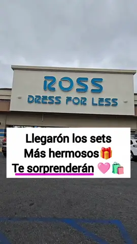 correré a ross llegarón los sets más hermosos 🛍😍🤤 #ross #rossdressforless #regalo  #setsderegalo #fyp 