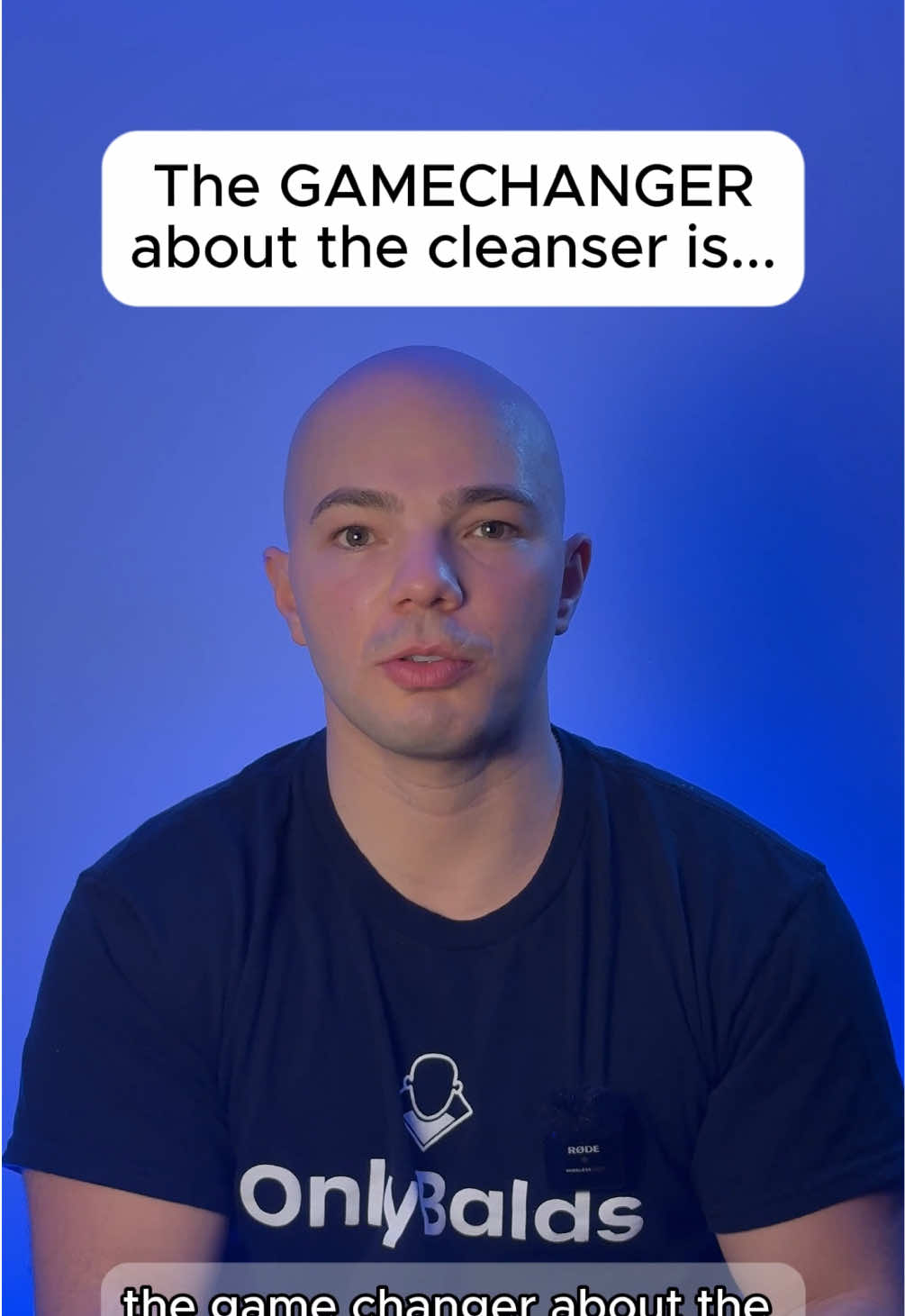 💥 This cleanser is a GAMECHANGER! 💥 You can actually FEEL the exfoliating beads doing their job. Coarse enough to remove your dry & dead skin, but gentle enough to leave your face & scalp feeling soft and smooth. If you're standard, store-bought facial cleanser isn't cutting it, it's time to give this a try. 💪 Shop the cleanser today! #onlybalds #exfoliate #exfoliateyourskin #facewash #gamechanger