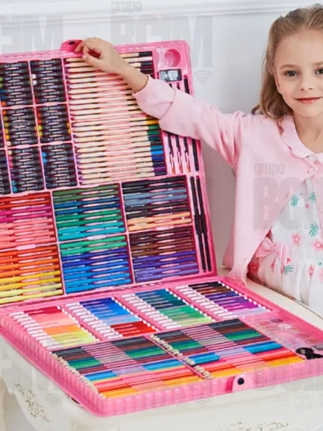 🛍️ Estojo Maleta Pintura Infantil Lápis Cores Giz Canetinhas e Diversos Tamanhos Desenhos Para Colorir ~De R$ 50,00~ 💥 *Por R$ 16,39* 🛒 Compre aqui 👉 https://s.shopee.com.br/60JYGTsAz8 ⚠️ *Promoção sujeita à alteração de preço e estoque do site* fypchallenge  #foryoupagereels  #challenger  #viralvideoシ  #shopeehaul