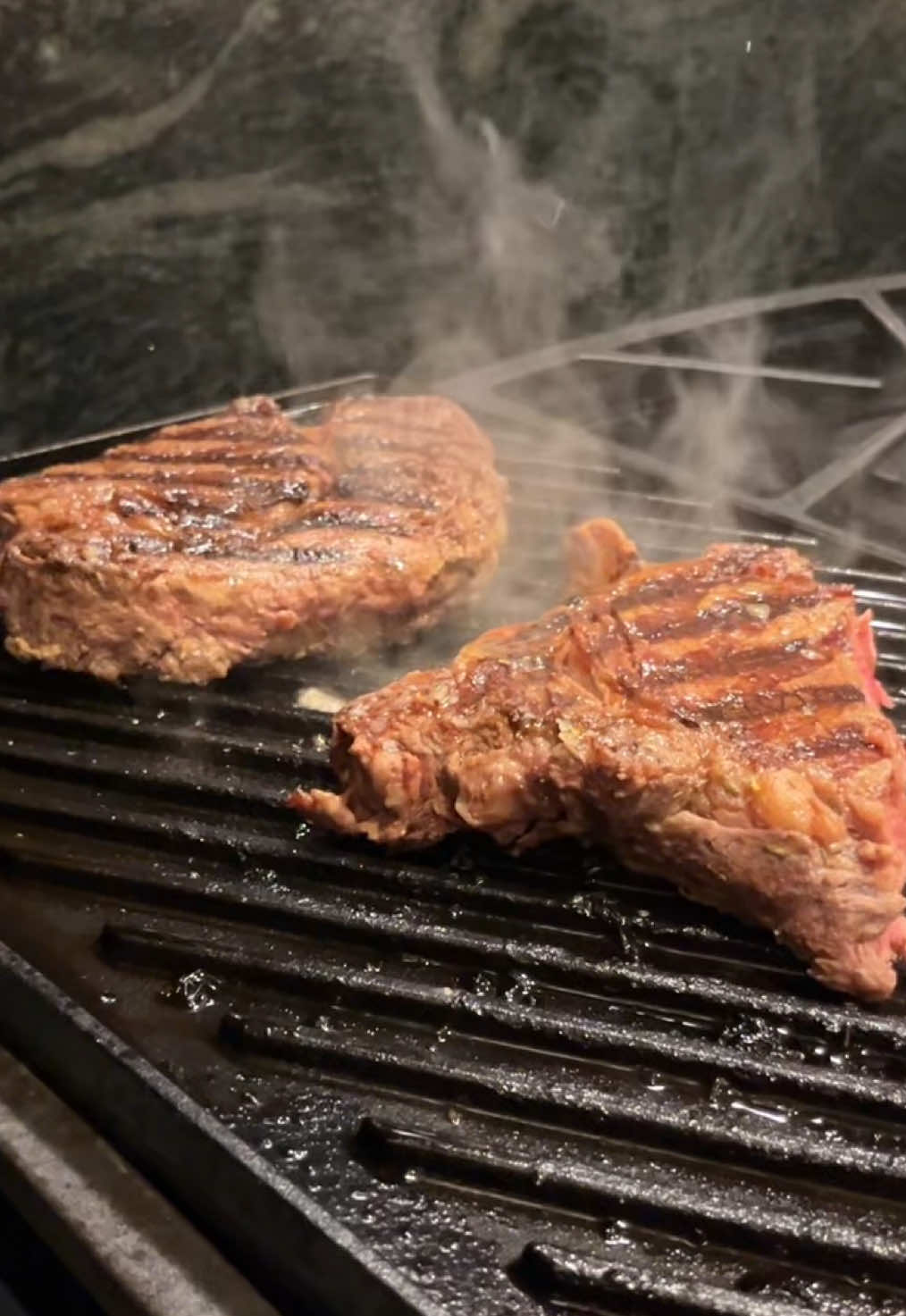 Replying to @lauryn❗️ Why does this feel like Gordon Ramsay and UFC had a baby in a steakhouse? 💀🔥 I can’t tell if I should be scared, hungry, or start bench pressing my stove. #KickstartMyHeart #TestosteroneCooking #SteakTok #BrosOnTheStove #CarnivoreEnergy
