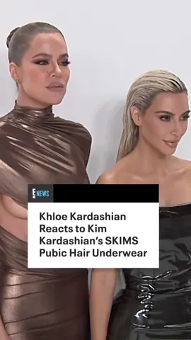 Khloe Kardashian isn't beating around the bush.🤭 She shares her thoughts on Kim Kardashian's viral SKIMS underwear at the link in bio.