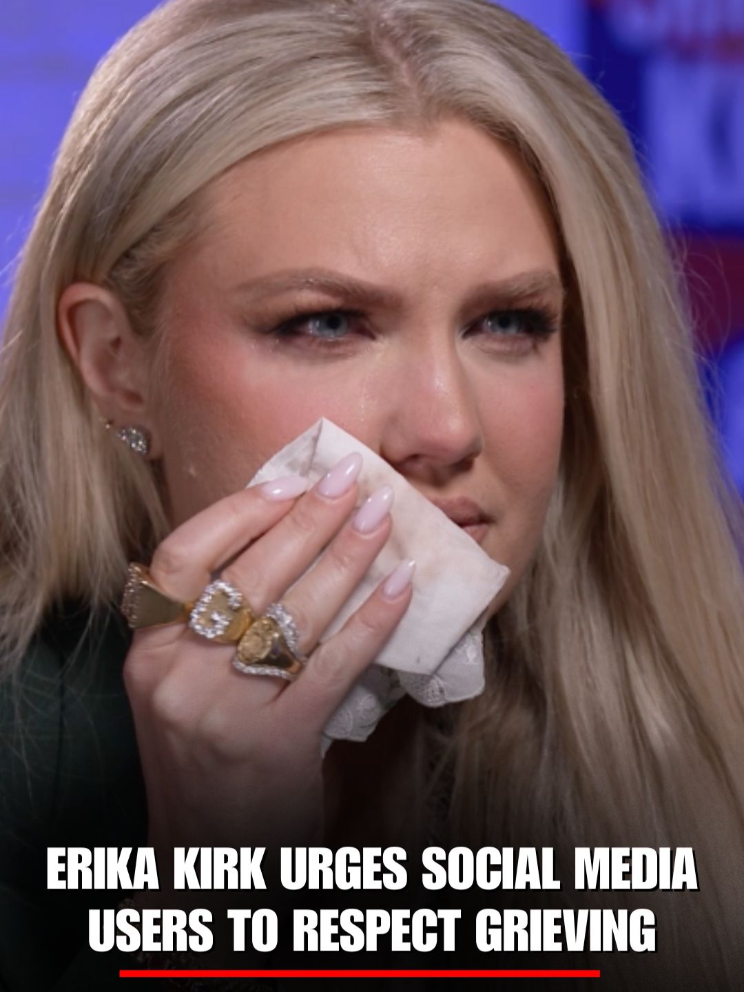 NEW: @mrserikakirk asks for compassion online, saying social media and AI have amplified cruelty in the wake of her husband’s assassination: “We just lost one of the greatest voices of our generation.” 