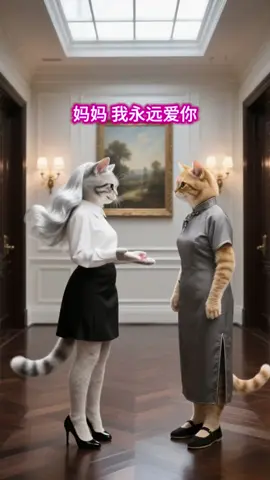 Decades of hardship and toil have paved the way for my life; the debt of gratitude for raising me surpasses even the bond of childbirth. #cats #catlife #healingcats #AIcats @MeowPaTales @Orange Billion 🐱 @Meow Delight 