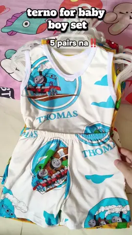 5 pairs terno set for baby boy #5pairsterno #ternoforbaby #terno #ternoforboy #ternosandoshort 