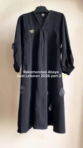 Nabila Abaya ready untuk yang variasi hitam ya! Jangan ketinggalan live Minoon! Atau bisa bunda co di kerkun nya 😍🫶🏻 #fyp #fashion #abaya #trending #arabic 