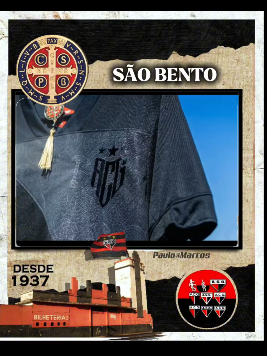 🔥🐉🙏✨ CAMISA DE SÃO BENTO – FÉ, DEVOÇÃO E PROTEÇÃO AO DRAGÃO! 🙌📿 A Camisa de São Bento é muito mais que um uniforme… é um manto abençoado que traz no peito a fé, a proteção e o amor eterno da família atleticana! ❤️🖤🔥 Ela representa o coração rubro-negro batendo junto com a força espiritual que move o nosso Dragão! 🐲💪 🕊️ São Bento, um dos padroeiros do Atlético Goianiense, é conhecido no mundo inteiro como o santo da proteção, da paz e da fé inabalável! 🙏✨ No Brasil 🇧🇷, milhões de devotos confiam na sua intercessão poderosa — ele é o guardião das famílias 👨‍👩‍👧‍👦, o protetor contra o mal 😇 e o símbolo da esperança que nunca se apaga! 🔥💖 No peito dessa camisa está o lema sagrado que guia os guerreiros do Dragão: 💫 𝓞𝓻𝓪 𝓮𝓽 𝓛𝓪𝓫𝓸𝓻𝓪 – 𝓡𝓮𝔃𝓪 𝓮 𝓣𝓻𝓪𝓫𝓪𝓵𝓱𝓪 💫 Porque aqui, a fé anda lado a lado com o trabalho, a oração caminha com a garra, e o amor vence com o suor e o coração! 💥🔥 💖 São Bento é o símbolo da esperança, proteção e luz divina, e o Atlético Goianiense carrega essa energia em cada jogo, em cada canto da torcida, em cada vitória! 🏟️🎶🐉 A Edição São Bento virou um marco nacional 🌍📿 — um sucesso absoluto de fé e paixão rubro-negra! E agora, a Dragão Store lança uma nova remessa da camisa predominantemente preta ⚫✨ — poderosa, elegante e cheia de espiritualidade! 🛒💻 Vendas em: www.dragaostore.com.br 🚚🌎 Entregas para todo o Brasil e o mundo! Quem veste essa camisa, veste proteção divina, fé verdadeira e o espírito guerreiro do Dragão! 🙌🔥🐲 Porque ser atleticano é acreditar, lutar e vencer — com Deus, com São Bento e com o coração rubro-negro! ❤️🖤🙏 📜 Texto: ✍️ Paulo Marcos Dragolino 🎨 Arte: 🎨 Paulo Marcos Dragolino 🎬 Edição de vídeo: 🎥 Paulo Marcos Dragolino #CamisaSãoBento 📿 #DragãoDaFé 🔥 #AtléticoGoianiense 🐉 #OraEtLabora 🙏 #FamíliaAtleticana ❤️🖤  💻  👕  ✝️  🇧🇷  🛡️ @Adsonbatista70 @sãobento  💪