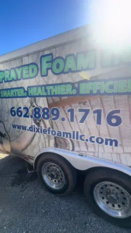 Got my @ProStructures building spray foamed today. Check out Dixie foam in West Point Ms. No I did not get a discount he is best in business that’s why I called him#sprayfoam #closecellfoam #shop #metalbuilding 