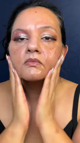 Night time routine after some pre wash makeup experimentation 😆 @Arencia @Arencia @VT Cosmetics US @LA MER @Point of View Beauty #nighttimeskincare #skincare #glassskin 