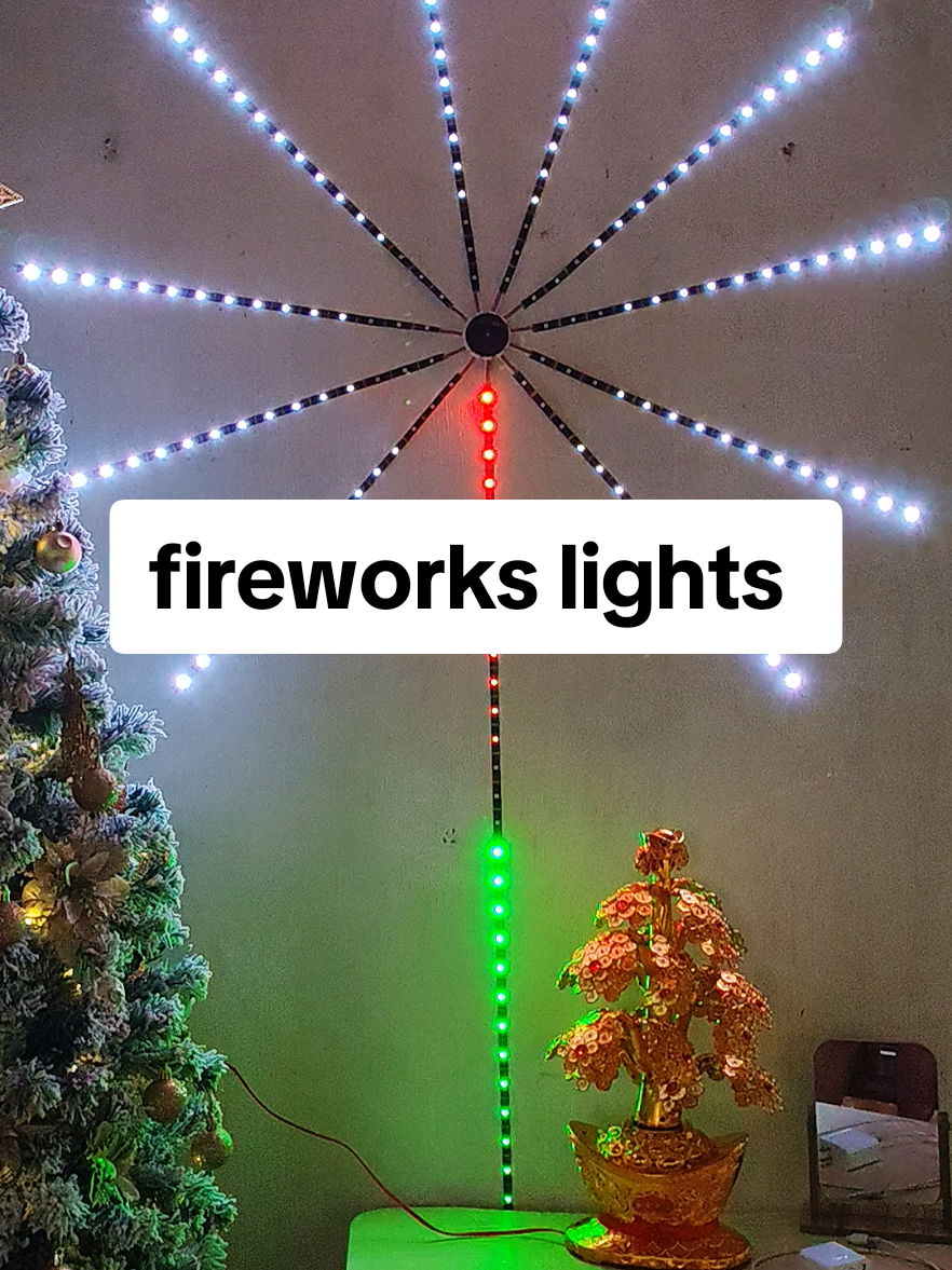 lakas makashala ng ganitong fireworks christmas lights!  #christmaslights #fireworkschristmaslight #fireworkslight 