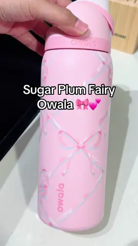 Pink girlies, RUN. #pinkowala #owala #sugarplumfairy #pinkaesthetic #holidayedition