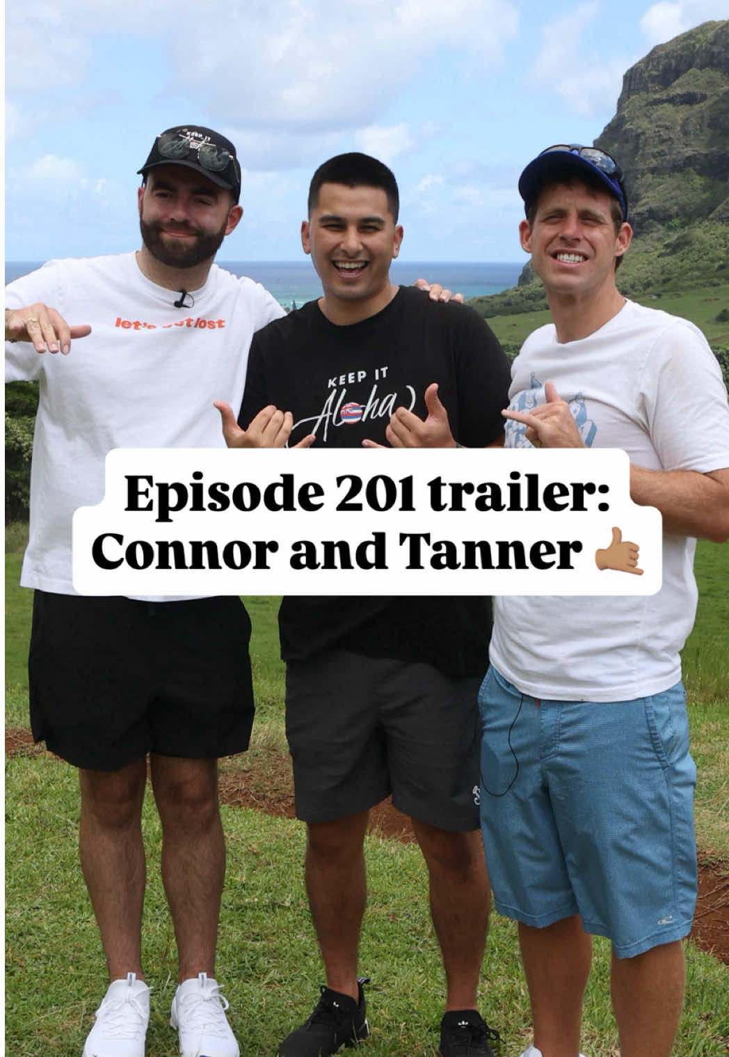 Coming up next on Keep it Aloha: Connor Tomlinson & Tanner Smith 👀 Check out @Connor Tomlinson &  @tannerwiththe_tism from Netflix’s Love on the Spectrum tomorrow on the Keep it Aloha Podcast 🤙🏽  In this episode we take a tour around Kualoa Ranch, we talk about their upbringing, their autism diagnosis, their trip in Hawai’i, what to expect from their show, tips on love, and so much more.  New episodes every Thursday morning available everywhere you get your podcast 🤗 @Kamaka Dias  #keepitalohapodcast #loveonthespectrum #connortomlinson #tannersmith 