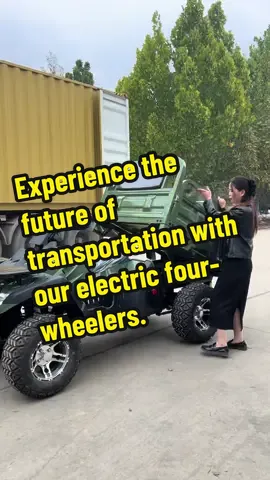 Experience the future of transportation with our electric four-wheelers. #ElectricRidesForSeniors#ElectricVehiclesForTheFamily#QuietElectricCars#SeniorFriendlyCars#AffordableGreenTransport#ElectricMobilityForAll