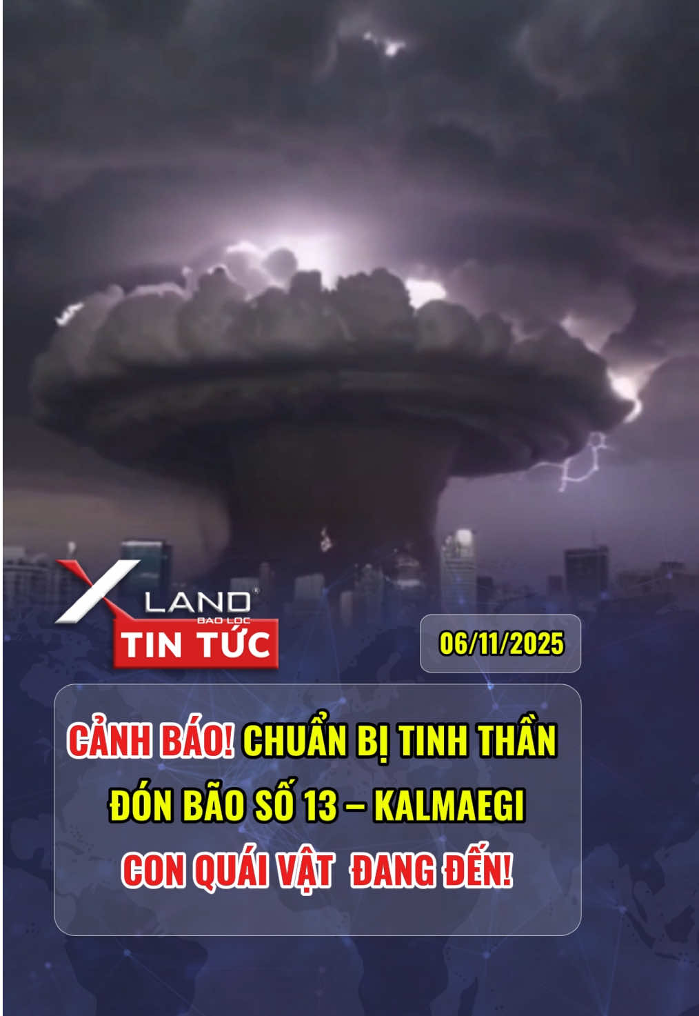 cảnh báo! chuẩn bị tinh thần đón bão số 13 – kalmaegi #baoso13 #baokalmaegi #kalmaegi #thoitiet #tintucbao 