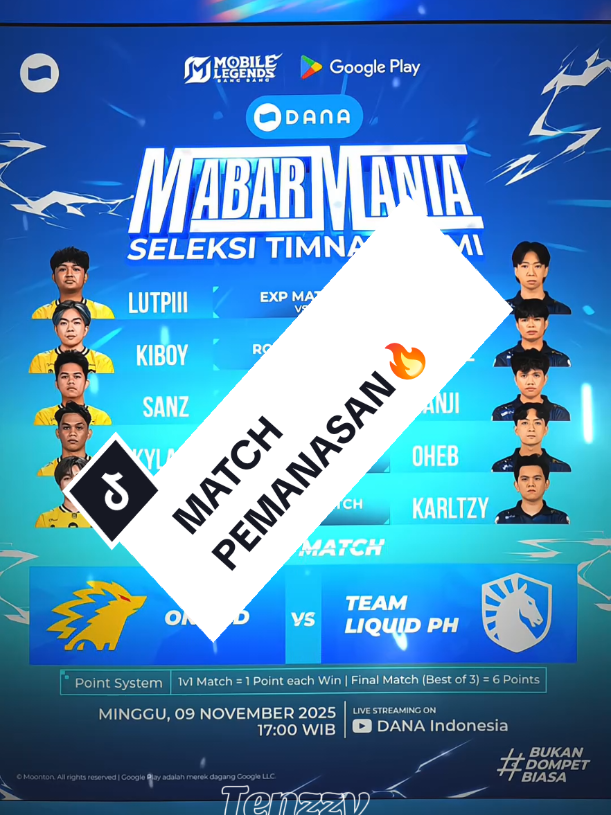 Duel pemanasan sebelum M7, pertarungan para monster ONIC ID VS TLID PH🔥@onic.esports @teamliquidph  #MLBB9TH #MLBB 