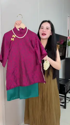 Áo dài tết xinh 2026 cho bé 