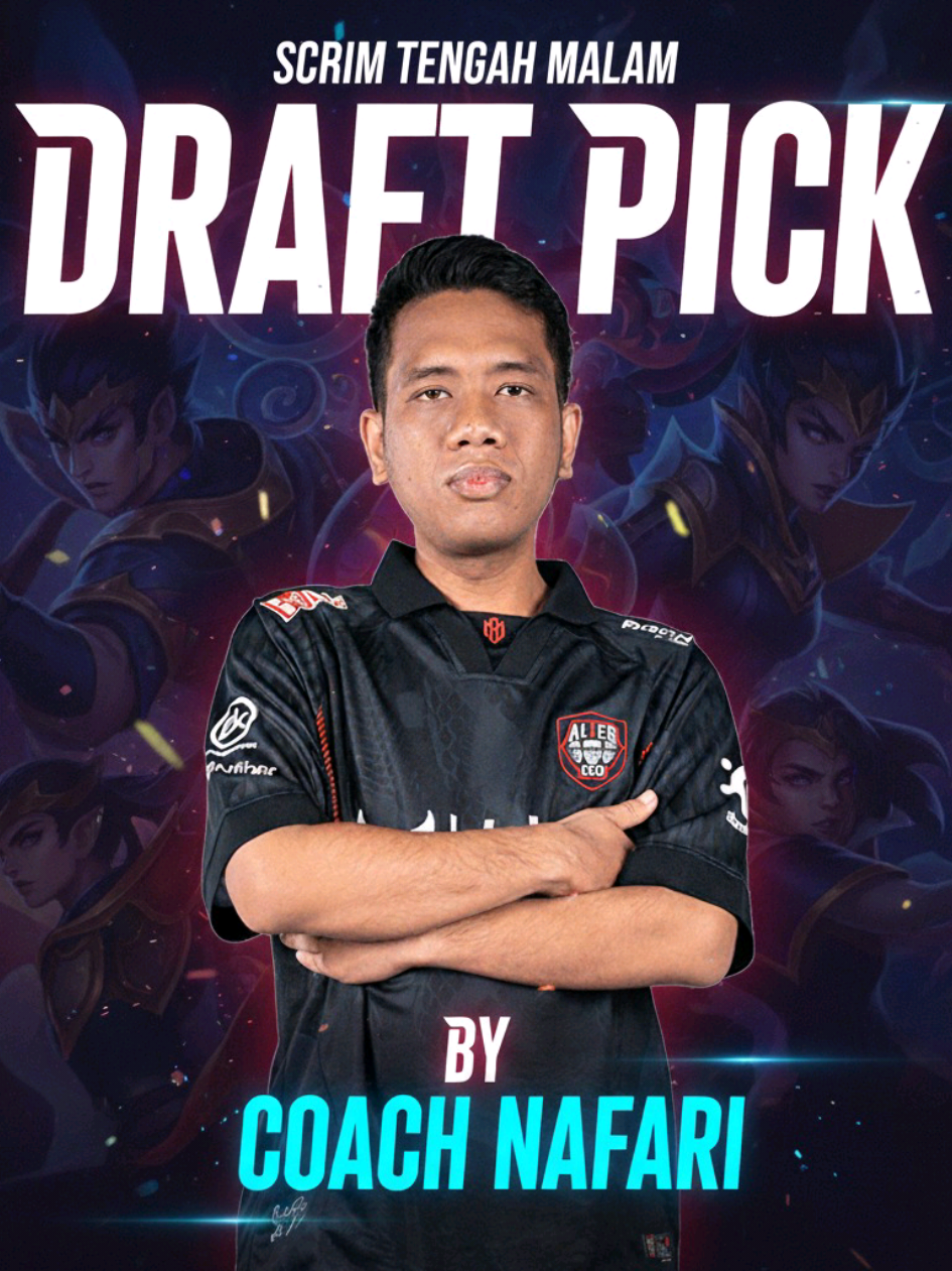 Draft pick king nafari ges || Scrim Tengah Malam Game 2 || TEAM VYN VS TEAM NAFARI #nafari #sanz #skylar #r7tatsumaki #MLBB 