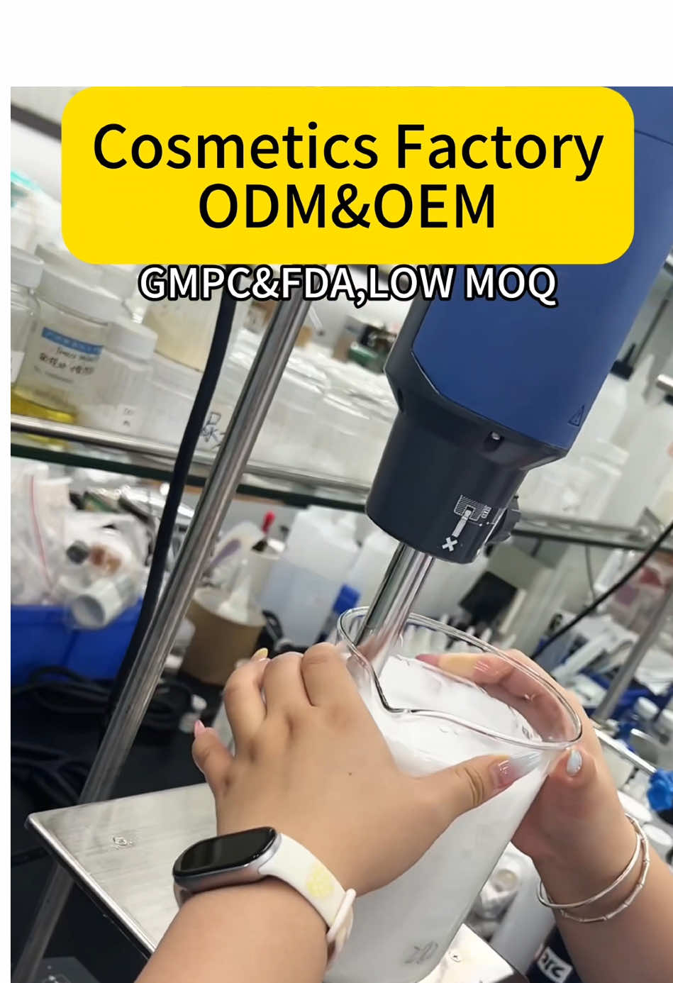 Do you want to have your own skincare brand?Contact us now #manufacturing #skincare #factory #skincareproducts #cosmeticsfactory 