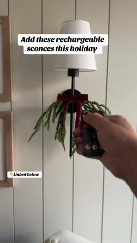 I added these sconces and they gave that extra glow perfect for the holidays and year-round #sconces #wallsconces #walllights #holidaylights #homedecorideas 