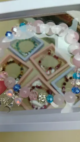 gelang batu crystal afgirmation bracelet #gelang #bracelet #gelangbatucrystal #affirmationbracelet #mynculberanda 