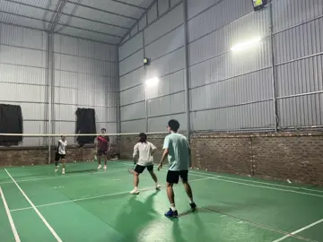 Có tý độ vào cái nam- nữ thành nam-nam luôn 😎😎 #xh #fyb #badminton #caulong 