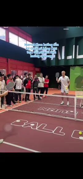 Marcel Chan hướng dẫn Kỹ thuật gõ bóng (but tap) đối phó với tình huống speeeup #marcelchan #pickleball #xuhuong #fyp #speedup 