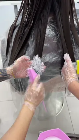 Kỹ năng tẩy cho tóc đen tự nhiên #QHairVibe #taytoc #fyp #HairSalon #ViralHair 