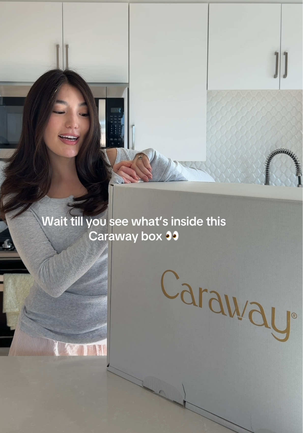 Beautiful cookware set from @Caraway Home 🤌🏻 #cookware #cooking #cookingtools #foodblogger #unboxing 