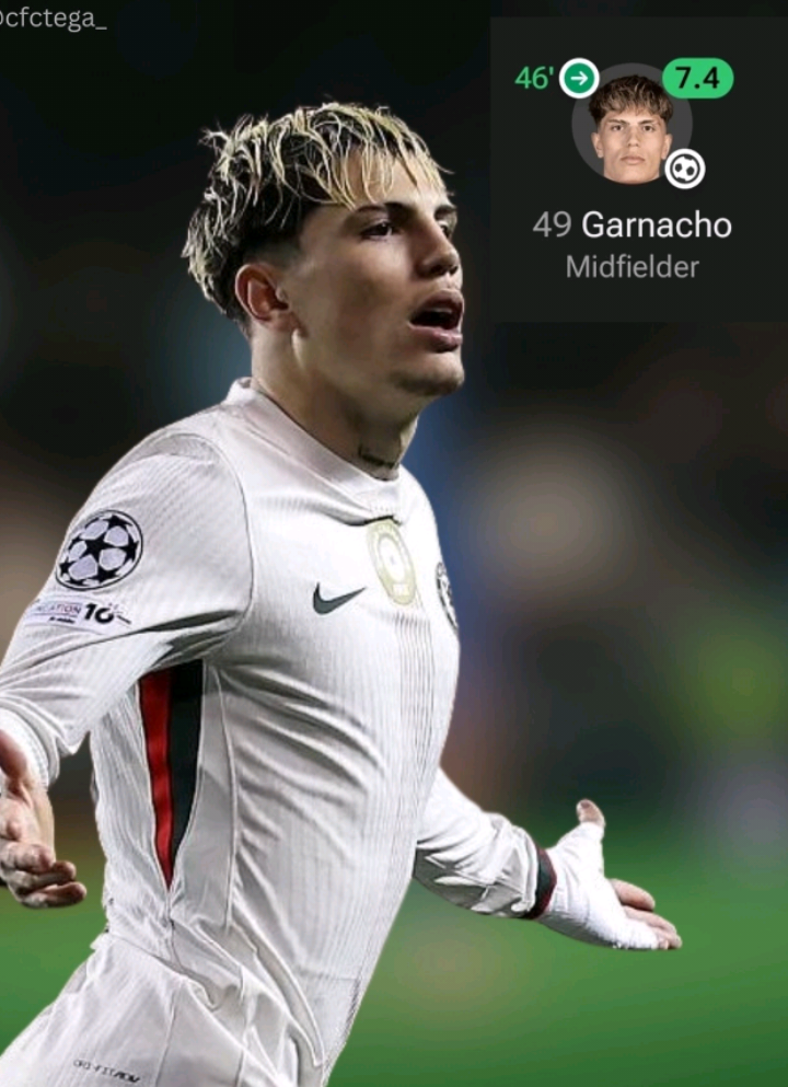 Garnacho G nya apa iya Goall🥵 #garnacho #chelsea #championsleague #fyp #fotball 