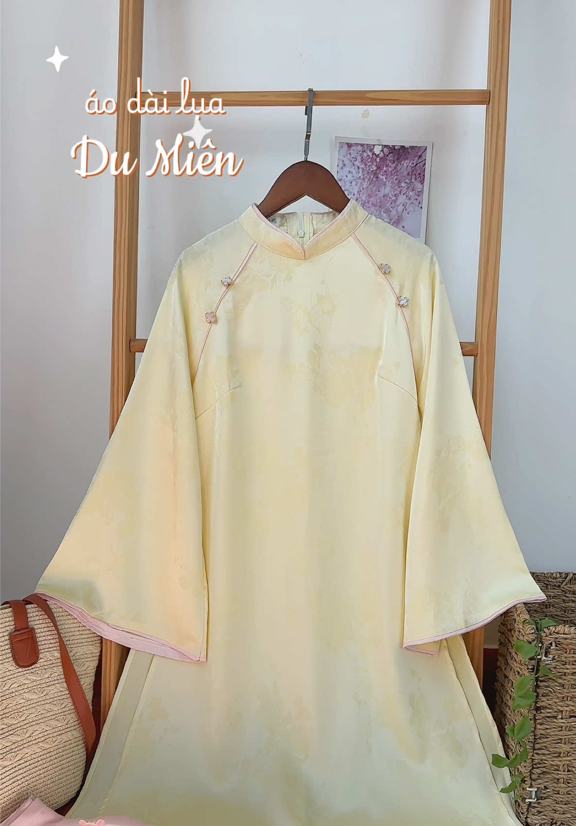 Nhẹ nhàng thướt tha tà áo #aodailua #havana #aodaitet 