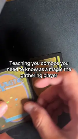 Follow to learn more about magic the gathering combos #fyp #mtg #magicthegathering #tcg #magicthegatheringcards 