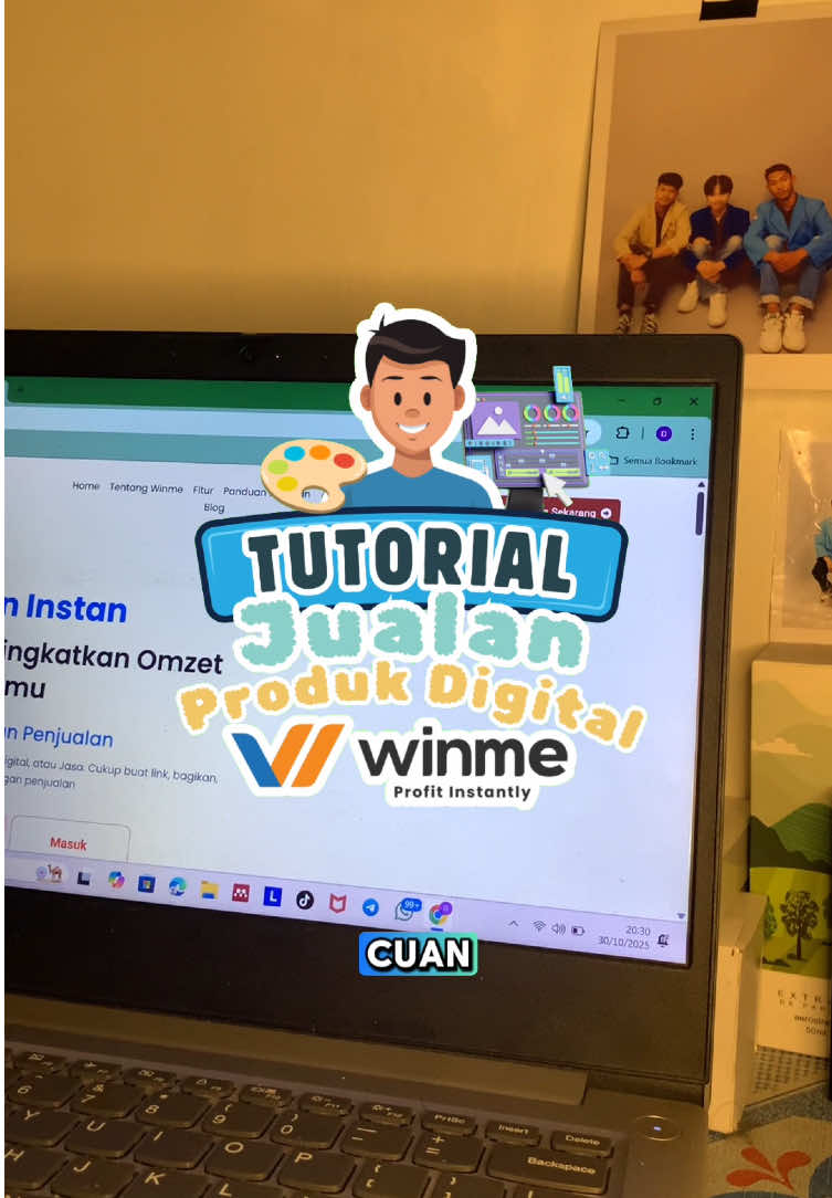 Udah cobain websitnya belum? Aku pakai ini dan ternyata worth it banget! Kalau kamu mau coba juga, jangan lupa pakai kode referal : [DESIGB83] biar dapet bonus spesial 😎 Yuk bareng-bareng nikmatin keuntungannya! #winme #canva #produkdigital #jualancanva 