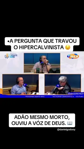 •A PERGUNTA QUE TRAVOU O HIPERCALVINISTA ❗️😦 #teologia #debatesbiblicos #solascriptura #arminianismo 