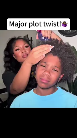 Major plot twist!💁🏾‍♀️ #shorthairstyles #hairtutorials #hairgoals #ponytailtutorial #fypシ゚viral #fypage 