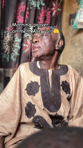Morning prayer 🙏🏿  Comment Ase y’all 🤲#ifablog_to_the_world🌎🔥🏅🔌 #trendingvideo #iseselagba #viraltiktok #fyppppppppppppppppppppppp 