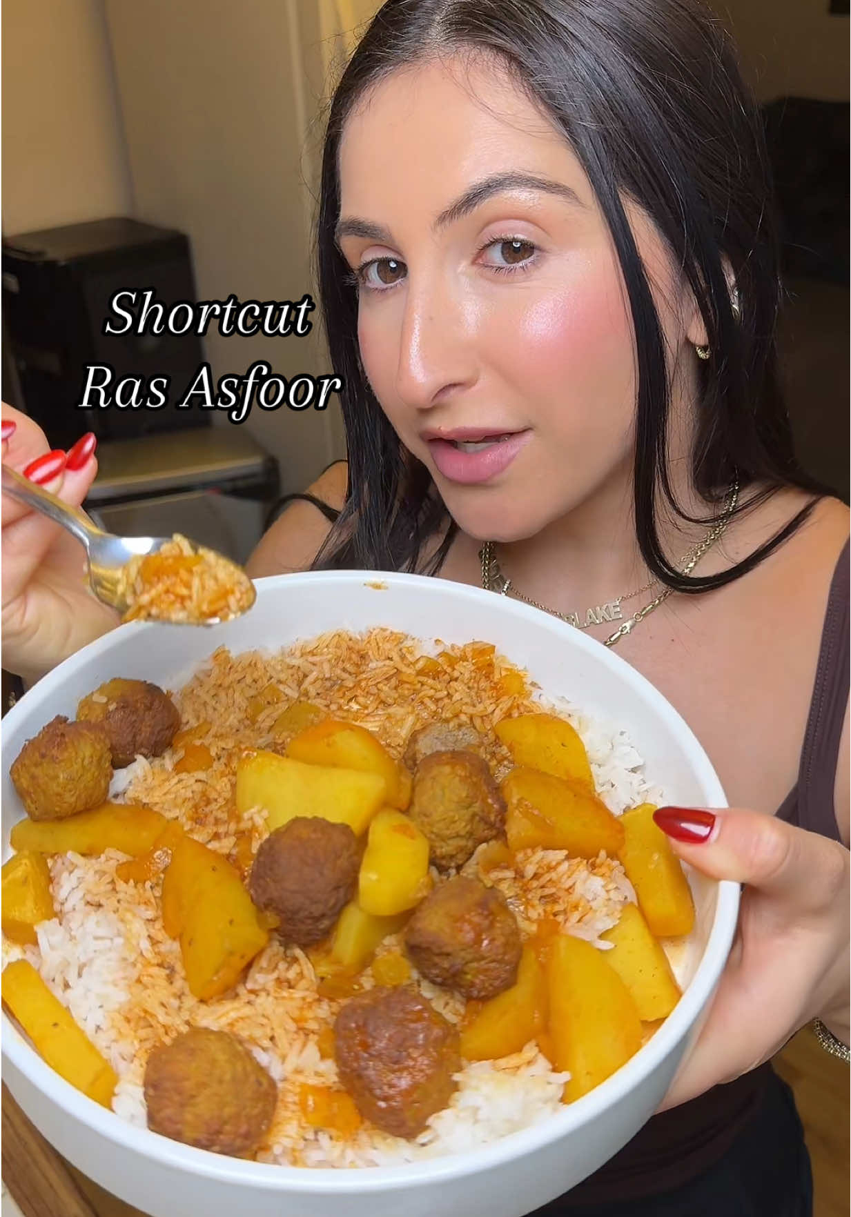 One of my favorite risa marakas. This shortcut is super easy and still tastes sooo delicious  #chaldean #dinner #Recipe #middleeastern #food 