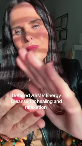 ASMR Energy Cleanse 🌿✨ Allow the soothing sounds to calm your mind and relax your body. Feel the gentle waves of energy wash over you — releasing stress, tension, and worry. With each sound, notice how your body softens, your breath deepens, and your spirit feels lighter. Let the healing energy flow through every part of you, restoring peace and balance. Watch as many times as needed to feel fully renewed. 🌙💫 #ASMRHealing #ASMRReiki #ASMRRelaxation #ASMRTriggers #EnergyHealing