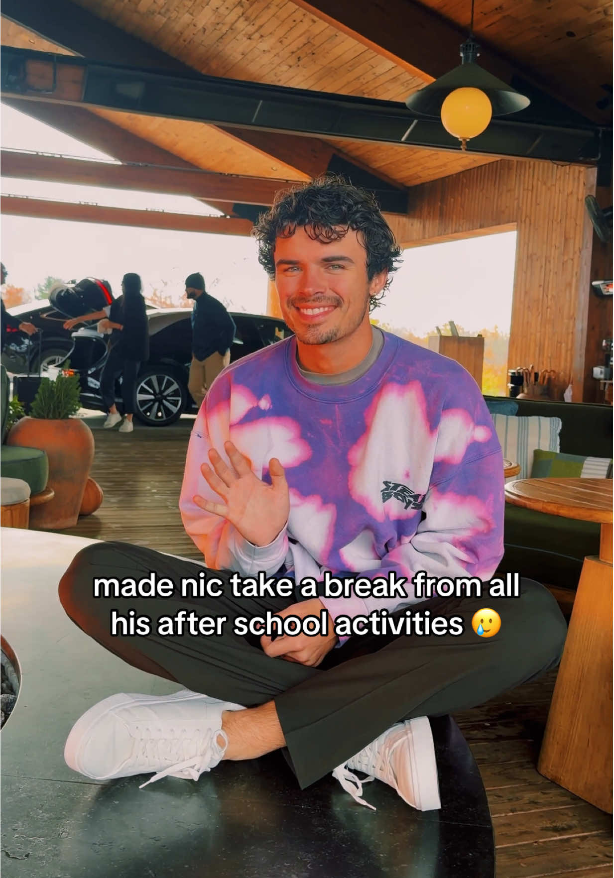 raise your hand if nic needs to like chill 🥲 #fyp #LoveIsland #loveislandusa #nicolandria #vacation 