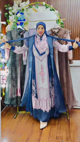 MALIQA SERIES #gamisorganza #gamislebaran #gamiskondangan #gamispesta #gamisjumbo 