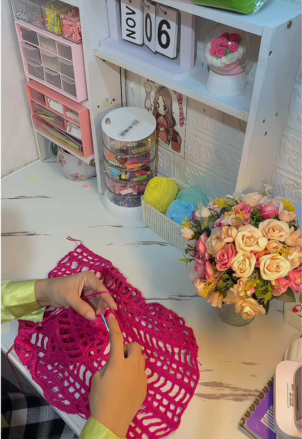 Because i love it 🧶✨#foryou #handmadecrochet 