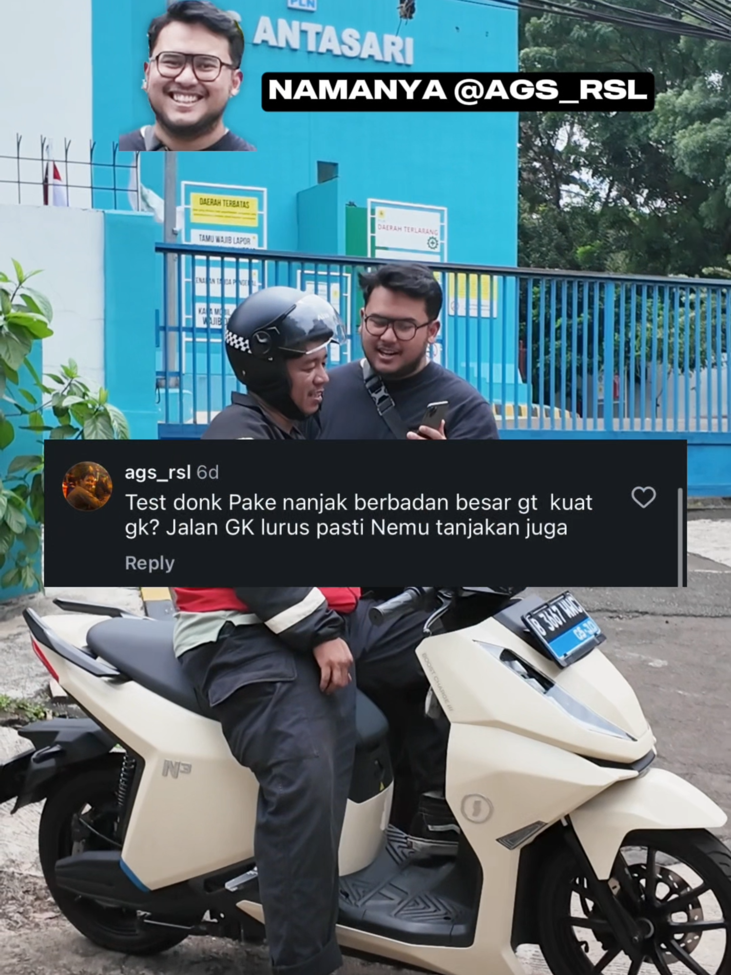 Challenge accepted bro! 😎💪🏻 Dua tanjakan curam di area Kemang berhasil kita taklukkan dengan ALVA N3! Challenge berikutnya? Drop di komentar — kita siap gas! #ALVA #ALVAN3 #N3