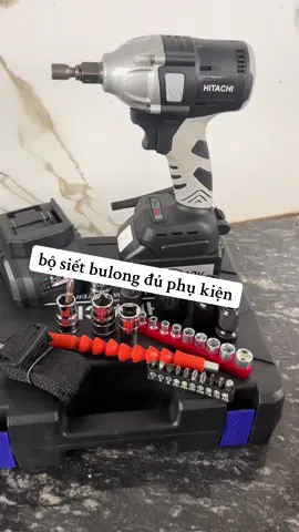 Máy siết bulong Hitachi, đầu 2trong1 vừa khoan vừa bắt vít tôn  #maysietbulong #mayruaxe  #maysietbulonghitachi #noithat 
