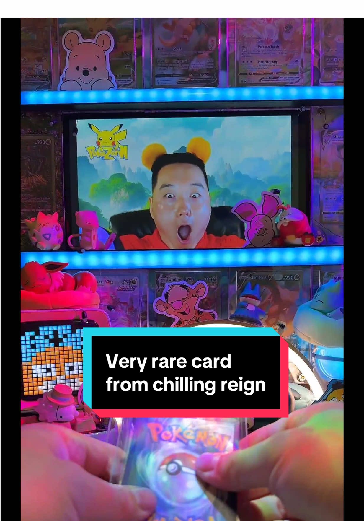 Very rare card from Pokémon’s chillin reign. #pokemon #pokemoncards #pokemoncommunity #pokemoncollector #fyp 