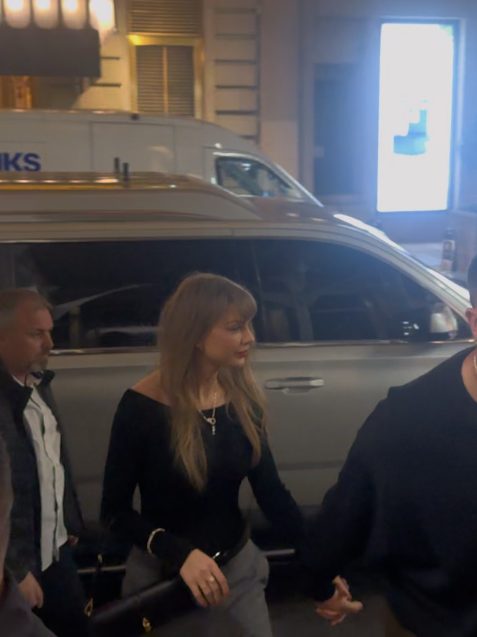 Dinner night for @Taylor Swift and @Travis Kelce in NYC  #taylorswift #traviskelce 