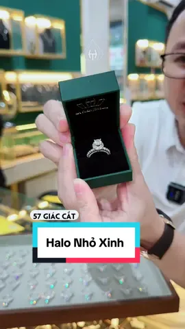 Mẫu mới chắc nhiều chị em sẽ mê ạ 😍 #nhan #nhannuxinh #nhannumoissanite #nhannukimcuong #nhanbacxikim 