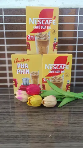 Cà Phê Hòa Tan Nescafé Vị Sữa Đá hộp 10 gói × 24g #huasuong90 #nescafe #chuẩn vị pha phin