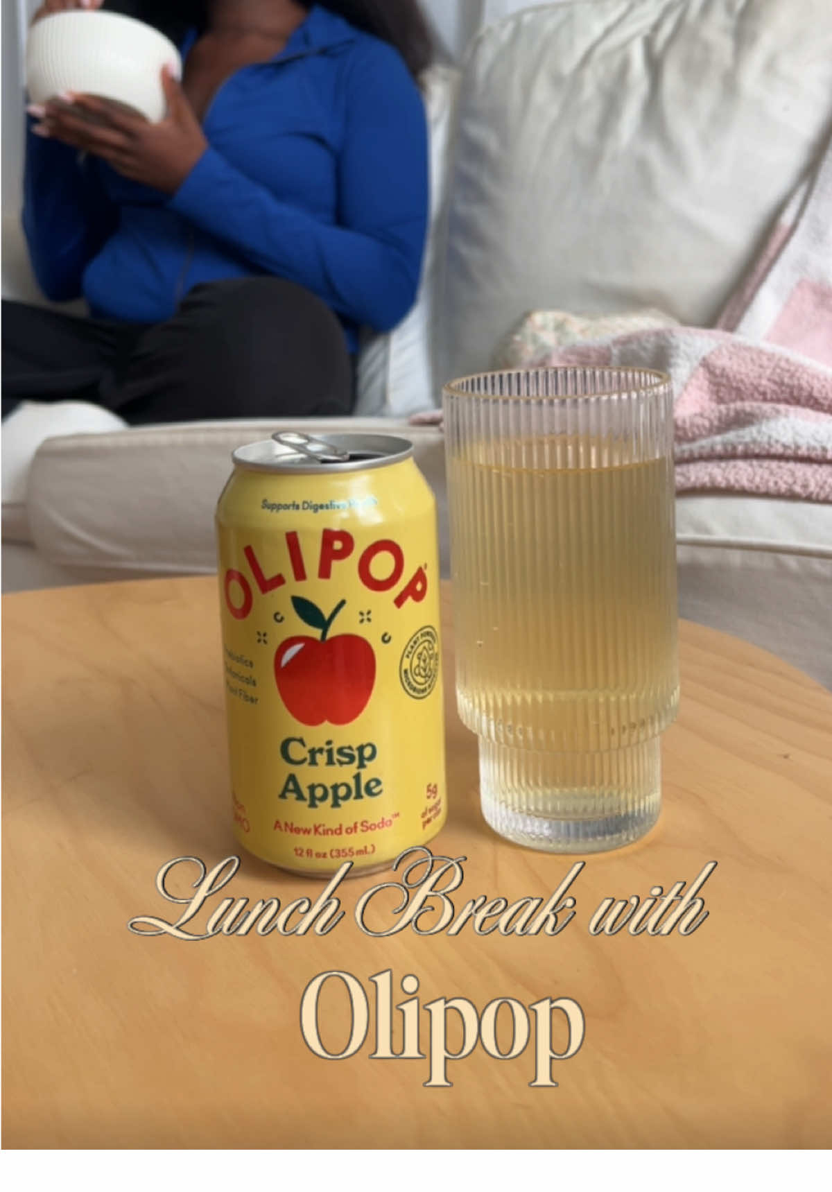 Nothing beats a can of @OLIPOP and a shrimp salad bowl on my lunch break 🫶🏾🤍 . . #bestsoda #guttok #olipoparmy #wfhlife #lunchbreak #sodaalternative #olipoppartner #brandcollab #ugccommunity #olipop #beverages #dayinthelife 