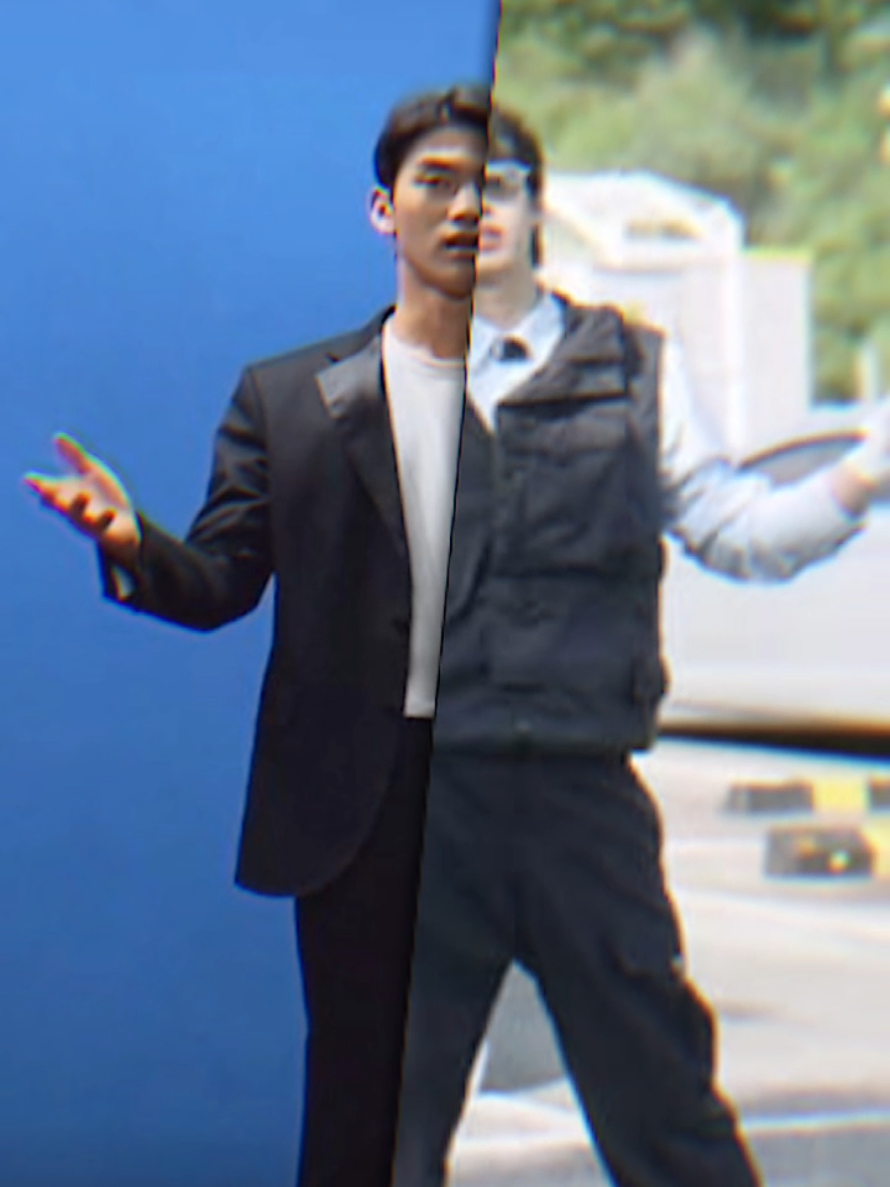 lagi lagi posenya sama guys, adek sengaja ya?😌🤏🏻 #hongmingi #parkyoonho #giyoon #fyp #studygroup 