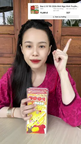 Săn sớm giá rẻ hơn mà còn được nhiều mẫu đẹp nữa nha #baolixi #baolixi2026 #baolixitet 